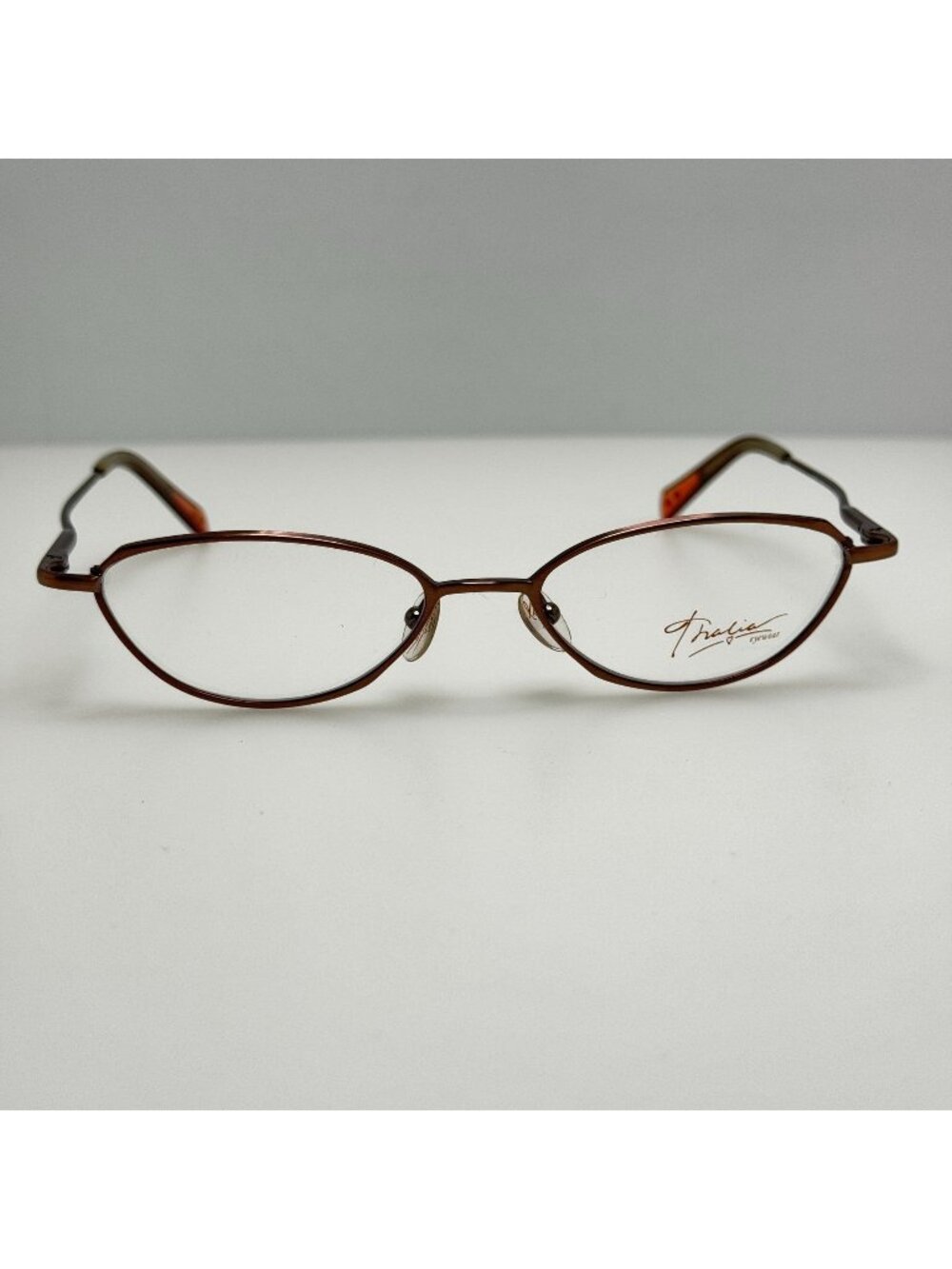 Thalia Katia Brown Eyeglasses Eye Glasses Frames 50-17-135